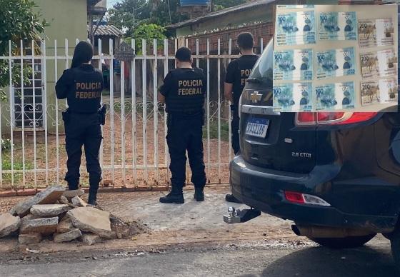 Ele foi responsável por repassar R$ 200,00 em cédulas falsas no evento da Expoagro 