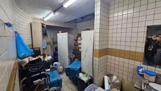 Camarote da Sapaucai é flagrado preparando alimentos no banheiro: Responsáveis são pressos 