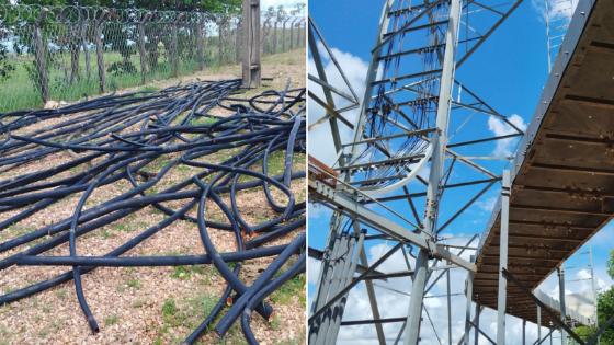 Técnicos de telecomunicação são presos suspeitos de roubar cobre em MT.