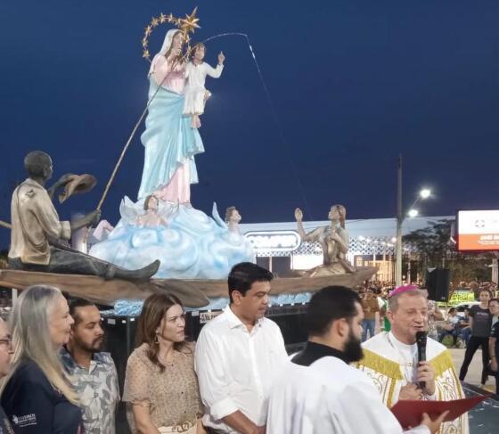 Várzea Grande inaugura Praça em homenagem à Padroeira  Nossa Senhora da Guia