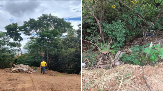 Homem é preso acusado de descarte irregular em Cuiabá