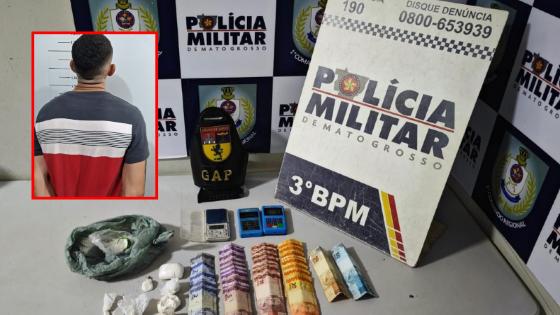 Preso por tráfico de drogas foge da Delegacia após ser entregue para Polícia Civil