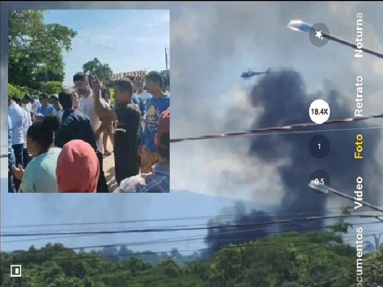 Policiais cumprem ordem de desapropriação de área no Contorno Leste, em Cuiabá