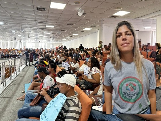 Representante diz que proprietário deve milhões e que comandante mostra piscina para criminalizar “luta” por moradia