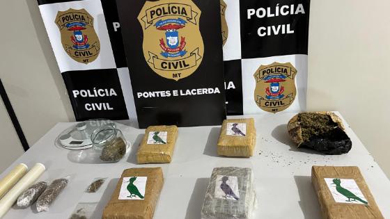Mulher é presa em flagrante por tráfico de drogas em MT