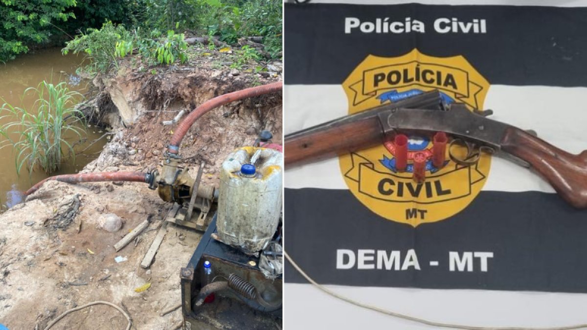 Homem é Preso Em Flagrante Por Crime Ambiental Em Vg Vgn Notícias Em Mt Com Credibilidade 2709