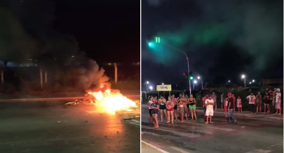 Moradores do Paiaguás manifestam contra quedas de energia e rotina em "meia fase"