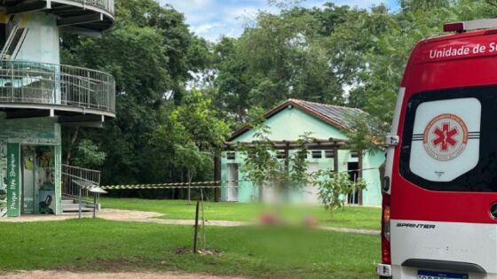 Mulher morre ao cair de mirante no Parque Mãe Bonifácia em Cuiabá 