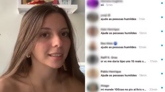 Livia Voi, Carioca, se tornou sensação ao ser confundida com bilionária de Santa Catarina