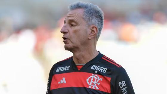 Presidente do Flamengo defende Tite e alfineta Palmeiras: "Com a gente querem jogar no sintético".
