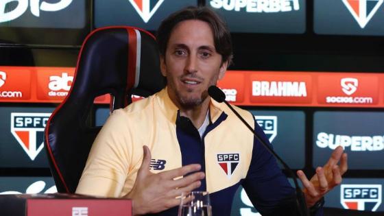 Zubeldía assume como novo técnico do São Paulo e afirma que acordo foi fechado em cinco minutos.