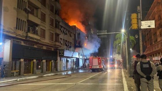 Incêndio em pousada deixa 10 mortos e 11 feridos