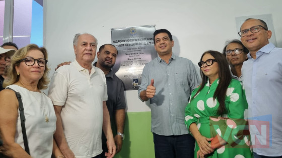 Prefeito inaugura unidade de saúde no grande São Mateus em VG