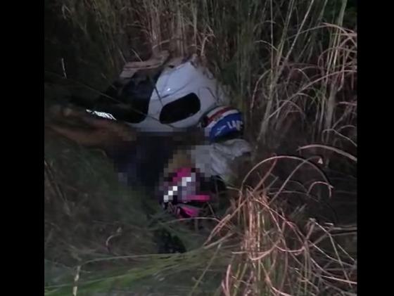 Motociclista morre em acidente na Estrada da Guia após colisão com outro veículo