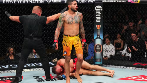 Polonês mostra "estragos" após luta com brasileiro no MMA.