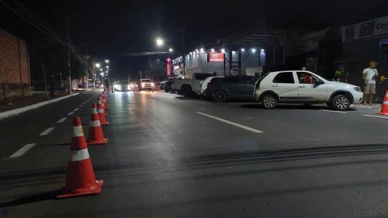 Blitz em VG prende 12 por embriaguez ao volante e remove 65 veículos