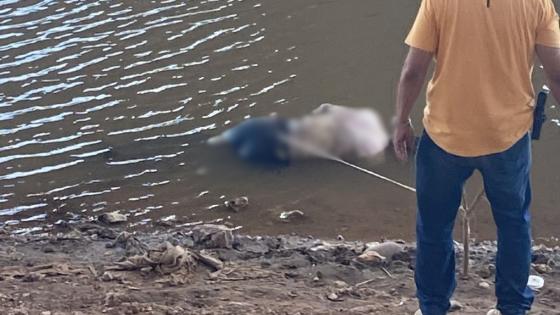 Pescadores encontram cadáver boiando no Rio Cuiabá.