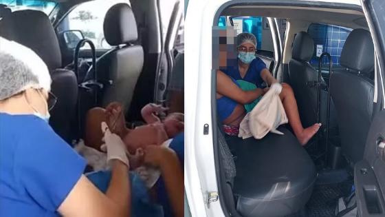 Sargentos Realizam parto de bebê dentro de viatura durante caminho para o hospital