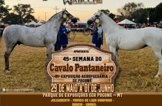 Prefeito de Poconé gasta mais de meio milhão com shows na Semana do Cavalo Pantaneiro