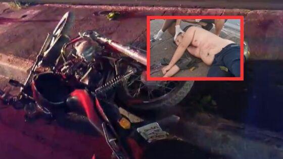 Motociclista morre ao colidir contra árvore em avenida de Cuiabá 