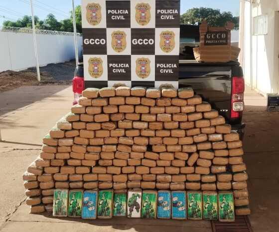 Motorista é preso ao ser flagrado transportando mais de 200 tabletes de maconha em Cuiabá 