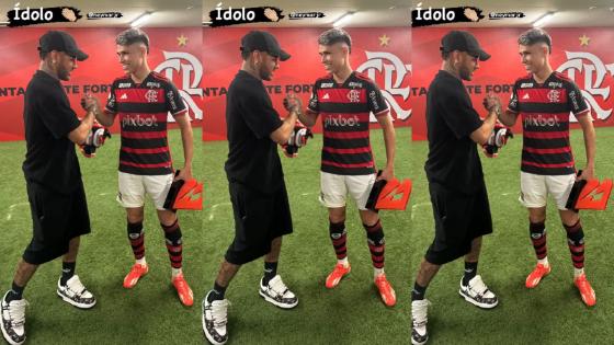 Luiz Araújo, do Flamengo, revela parabéns de Neymar após golaço