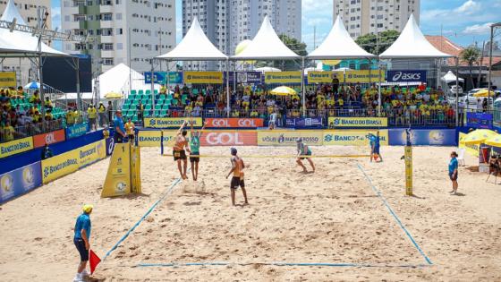 Circuito Brasileiro de Vôlei de Praia começa nesta quarta (19) em Cuiabá.