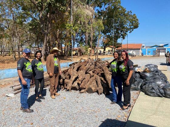 Mutirão recolhe mais de uma tonelada de resíduos inadequados em parque de VG 