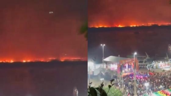 Incêndio no Pantanal 