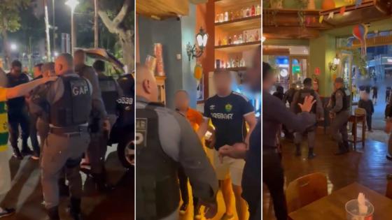 Confusão em bar termina com clientes presos e inquérito sobre conduta policial em Cuiabá.