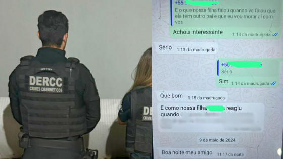 Pai é preso por exploração sexual Infantil e oferta da própria filha