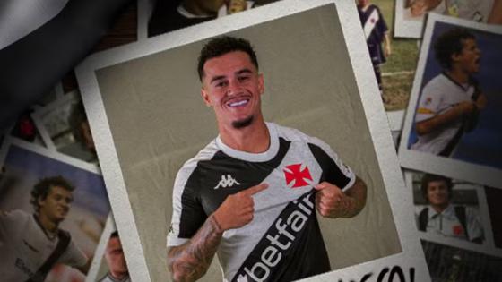 Vasco anuncia contratação de Coutinho: "O mágico voltou".