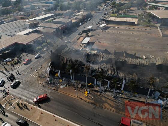 Galvão apontou falta de viaturas no combate ao incêndio no Shopping Popular