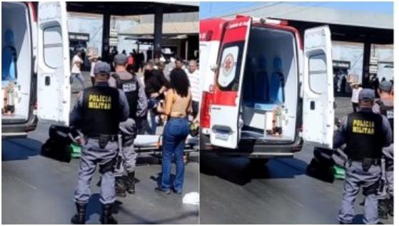 Motociclista atropela e mata idosa em avenida de Cuiabá 