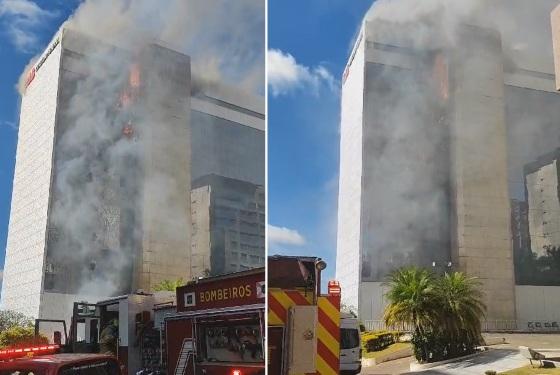 Incêndio atinge Conselho Federal da OAB em Brasília; cinco pessoas foram salvas