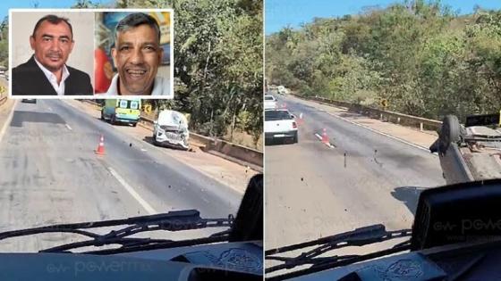 Vereador de MT morre em acidente na BR-364; pré-candidato a prefeito fica ferido.