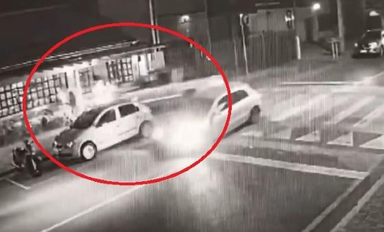 Novas imagens mostram caminhonete invadindo restaurante e atingindo família de MT