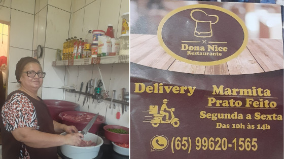 Dona Nice Restaurante: Empreendedora de VG encanta clientela com comida caseira no Porto.