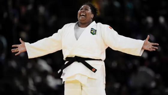 Beatriz Souza vence israelense e conquista medalha de ouro no judô