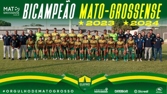 Cuiabá conquista bicampeonato no estadual sub-20 e garante vaga para Copa SP