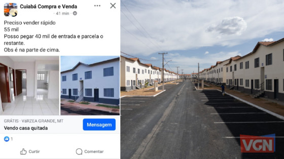 Vendas de imóveis no Residencial Colinas Douradas em VG são denunciadas; Secretária de Habitação averígua situação.