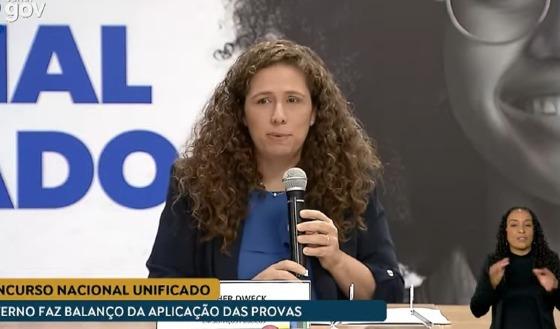 A ministra disse que o número de abstenção está dentro do esperado 