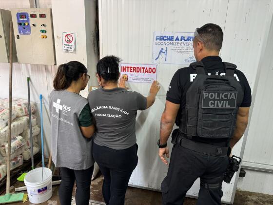 Polícia prende empresário e fecha fábrica clandestina de açaí em VG  