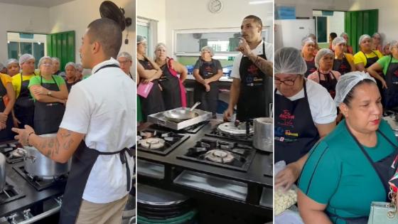 Educação promove Oficina Gastronômica para utilização da carne suína na merenda escolar da rede municipal.