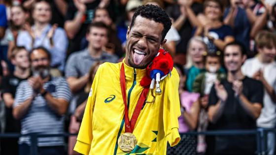 Gabrielzinho conquista primeiro ouro do Brasil nas Paralimpíadas.