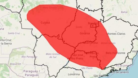 Calor intenso em Mato Grosso: Inmet emite alerta vermelho devido à baixa umidade do ar.