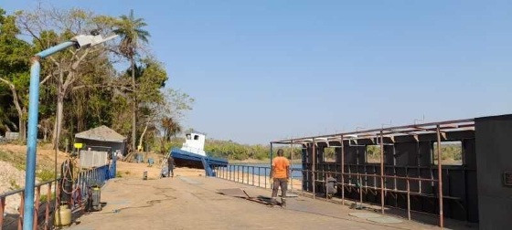 Com balsa paralisada há oito meses, comunidade de Chapada dos Guimarães fica isolada em MT