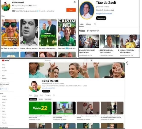 Eles foram multados por terem realizado propaganda eleitoral em perfis de redes sociais que não foram declaradas à justiça eleitoral