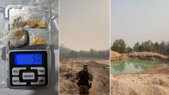 PF deflagra operação em combate à extração ilegal de ouro em MT.
