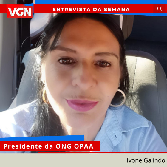 Ivone Galindo; Entrevista da Semana; Foto em pé; 